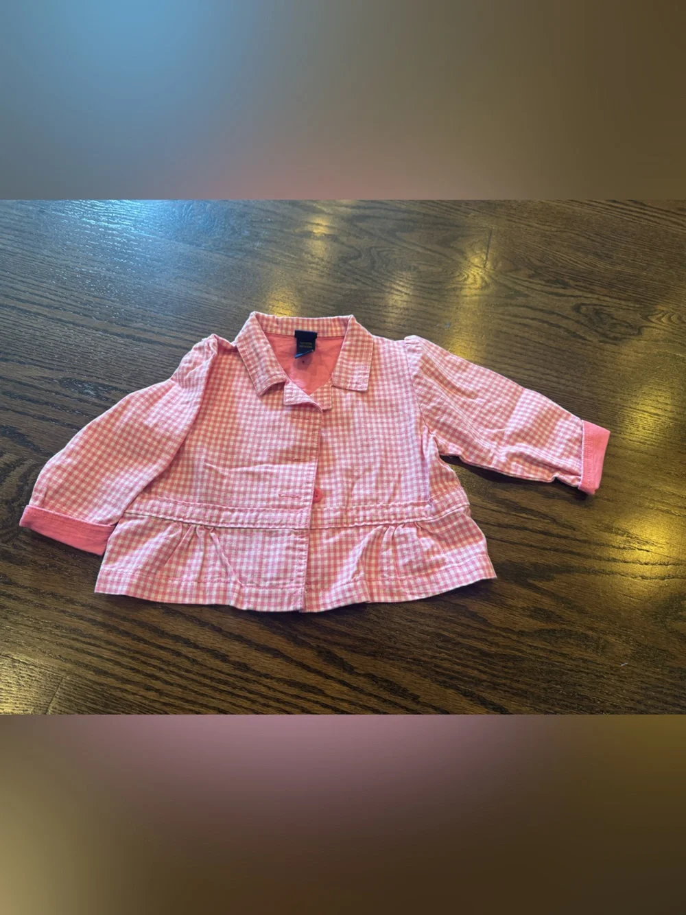 OshKosh B'gosh Pink Gingham Shirt